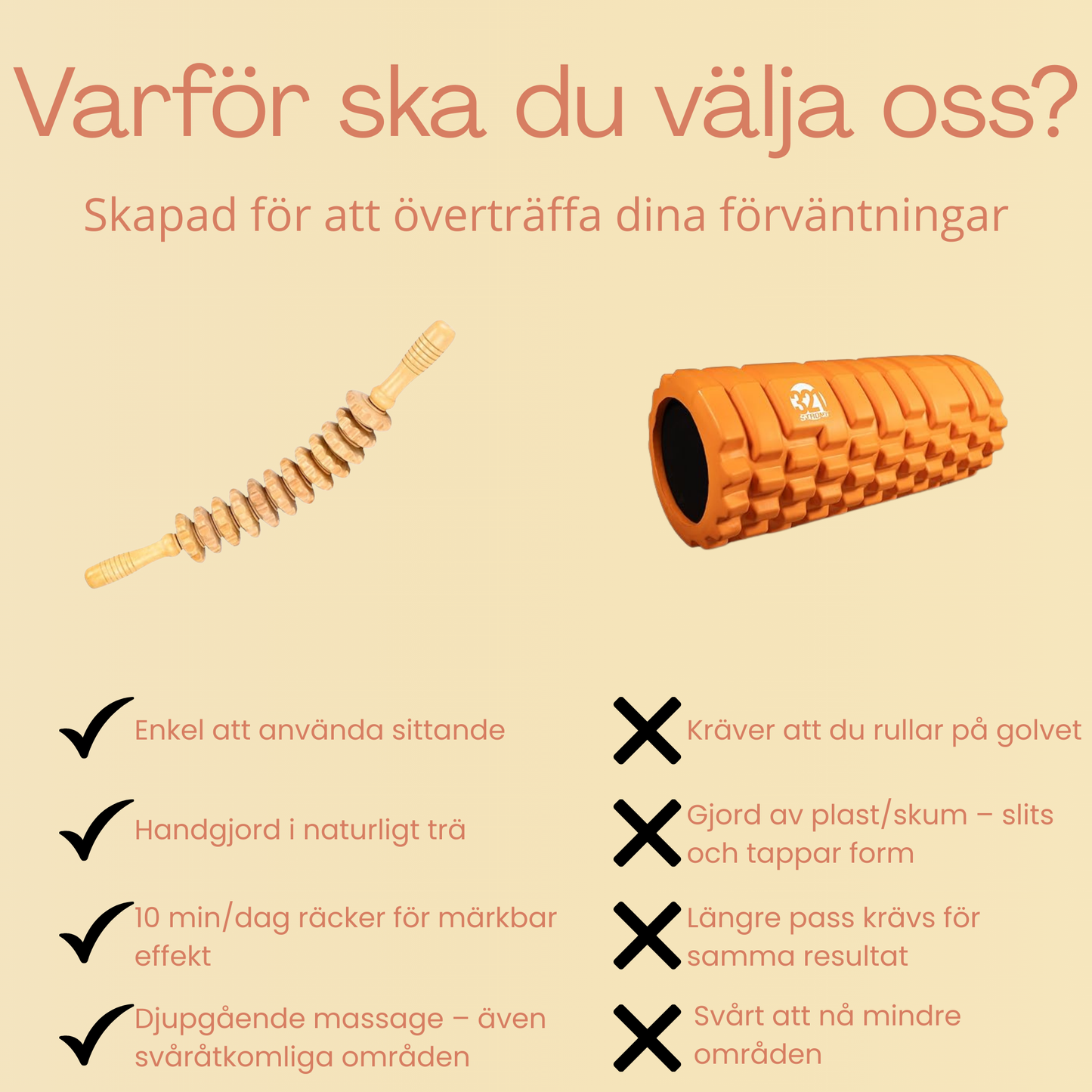 FlexWood - Massageroller